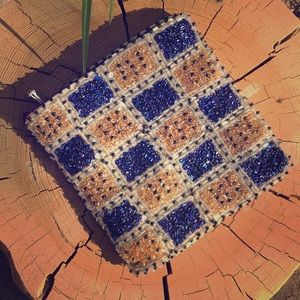 Vintage Bead and Sequin Christiana clutch